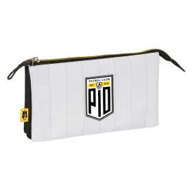 Triple Carry-all Kings League PÍo White Black 22 x 12 x 3 cm
