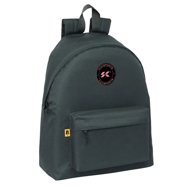 Skolas soma Kings League Kunisport Pelēks 33 x 42 x 15 cm