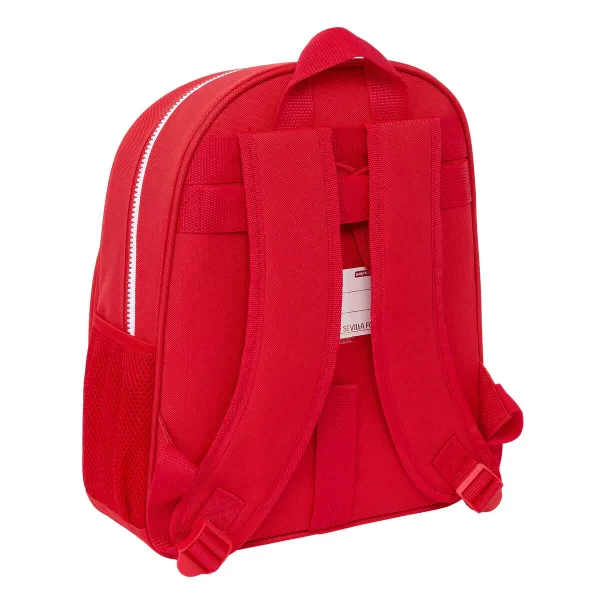 Skolas soma Sevilla Fútbol Club Sarkans 28 x 34 x 10 cm