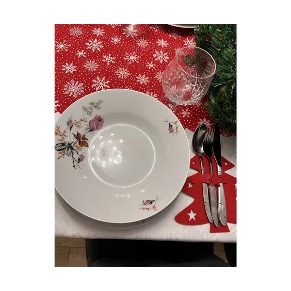 Cutlery case - Christmas trees 12 pcs. Ruhhy 22304