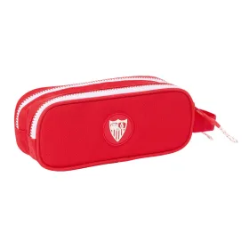 Divkāršs futrālis Sevilla Fútbol Club Sarkans 21 x 8 x 6 cm