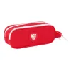Divkāršs futrālis Sevilla Fútbol Club Sarkans 21 x 8 x 6 cm
