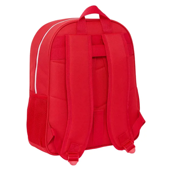 Skolas soma Sevilla Fútbol Club Sarkans 32 x 38 x 12 cm