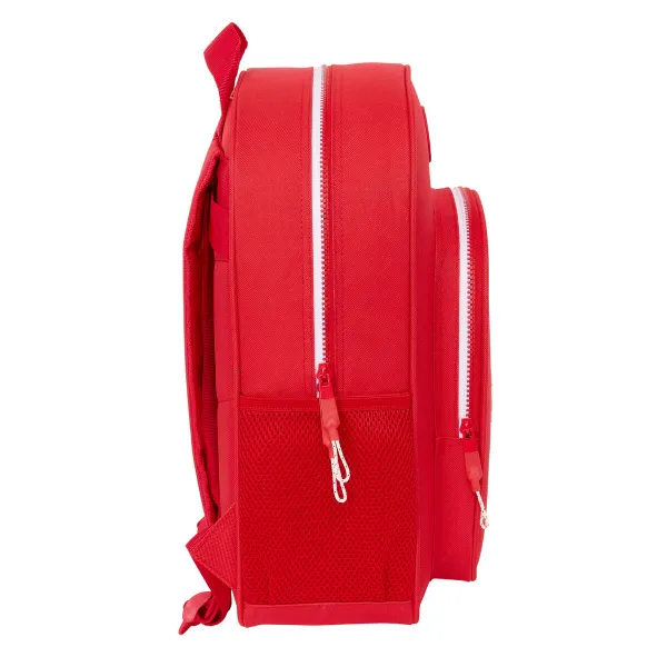 Skolas soma Sevilla Fútbol Club Sarkans 32 x 38 x 12 cm