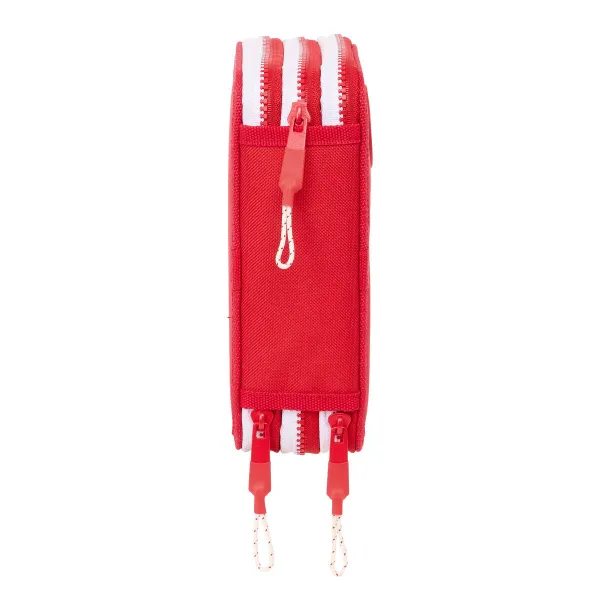 Kolmoiskynäkotelo Sevilla Fútbol Club Punainen 12,5 x 19,5 x 5,5 cm 36 Kappaletta