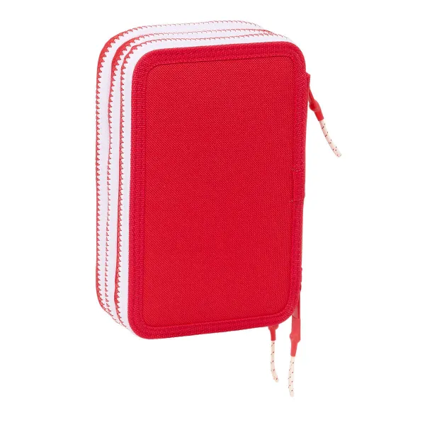 Kolmoiskynäkotelo Sevilla Fútbol Club Punainen 12,5 x 19,5 x 5,5 cm 36 Kappaletta