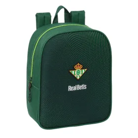 Reppu pyörillä Real Betis Balompié Vihreä 22 x 27 x 10 cm