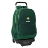Mokyklinė kuprinė su ratukais Real Betis Balompié Žalia 30 x 43 x 14 cm