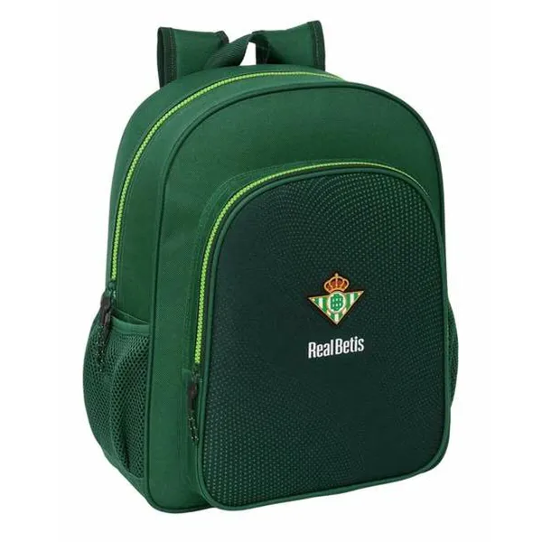 Mokyklinis krepšys Real Betis Balompié 32 x 38 x 12 cm