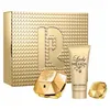 Paco Rabanne Lady Million Eau De Parfum Spray 80ml Set 3 Pieces