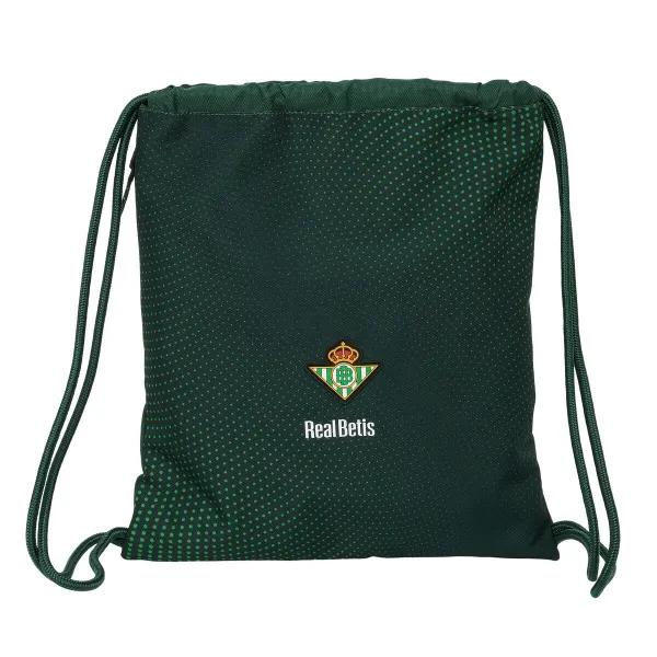 Mugursoma ar lencēm Real Betis Balompié Zaļš 35 x 40 x 1 cm