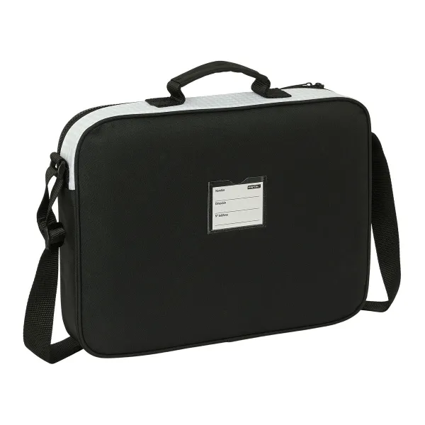 Skolas soma Real Madrid C.F. Balts Pelēks 38 x 28 x 6 cm