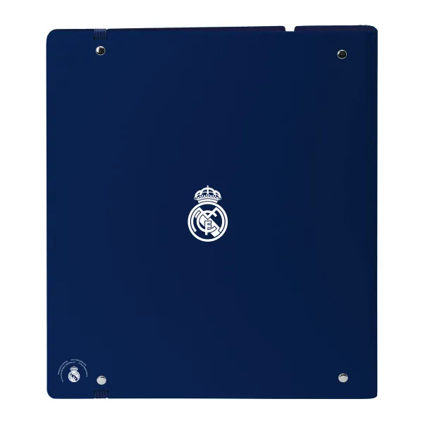 Rengaskansio Real Madrid C.F. Valkoinen Harmaa 27 X 32 X 4 cm