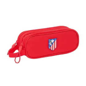 Двойной пенал Atlético Madrid Красный 21 x 8 x 6 cm
