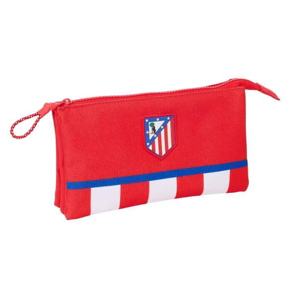 Kolmilokeroinen laukku Atlético Madrid Punainen 22 x 12 x 3 cm
