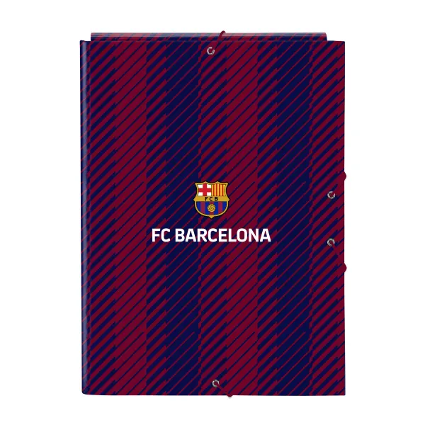 Папка-классификатор F.C. Barcelona 24/25 Тёмно Бордовый Тёмно Синий A4 26 x 33.5 x 2.5 cm