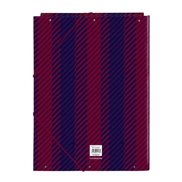 Organizatora Mape F.C. Barcelona 24/25 Sarkanbrūns Tumši Zils A4 26 x 33.5 x 2.5 cm