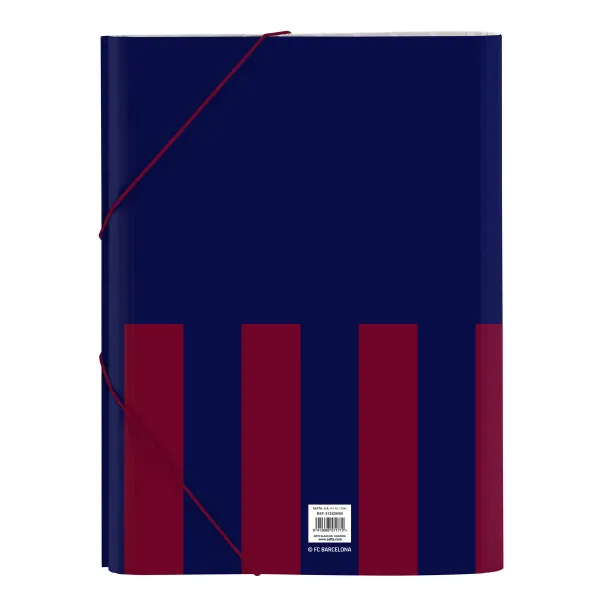 Папка-классификатор F.C. Barcelona 24/25 Тёмно Бордовый Тёмно Синий A4 26 x 33.5 x 4 cm