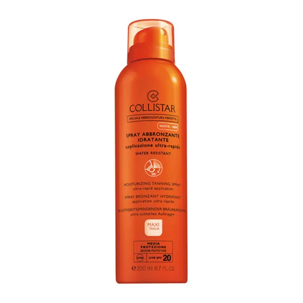 Collistar Perfect Tanning Moisturizing Tanning Spray Spf20 200ml