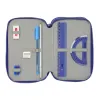 Triple Pencil Case F.C. Barcelona 24/25 Maroon Navy Blue 12,5 x 19,5 x 5,5 cm 36 Pieces
