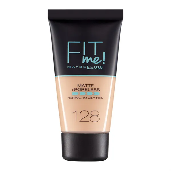 Maybelline Fit Me Matte Poreless Foundation 128 Warm 