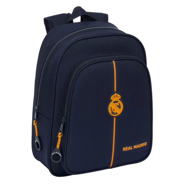 Koululaukku Real Madrid C.F. 2nd Kit 24/25 Laivastonsininen 27 x 33 x 10 cm