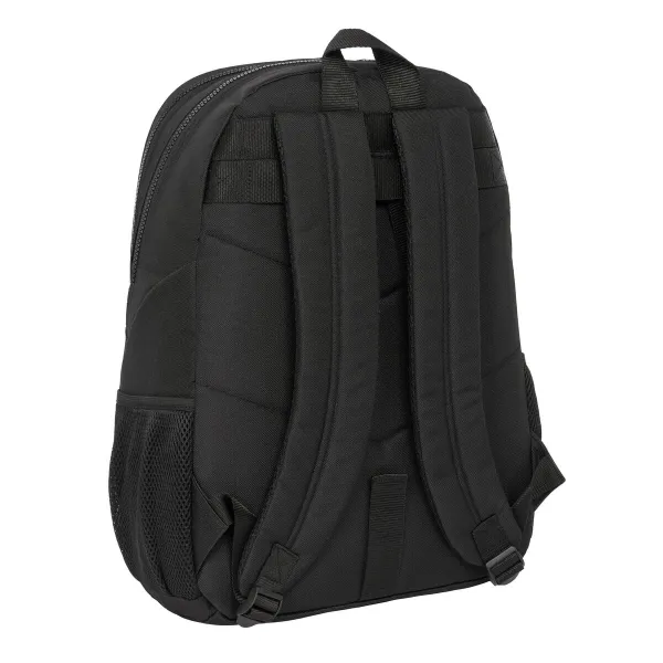 Школьный рюкзак F.C. Barcelona Black Чёрный 32 x 44 x 16 cm