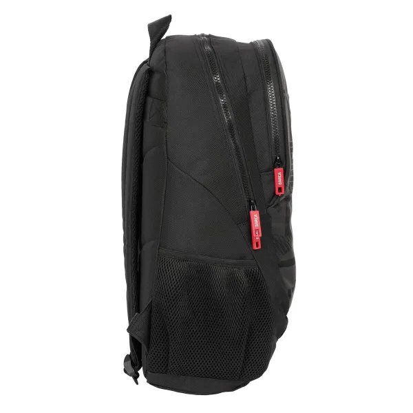 Школьный рюкзак F.C. Barcelona Black Чёрный 32 x 44 x 16 cm