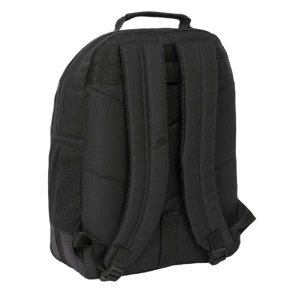 Mokyklinis krepšys F.C. Barcelona Black Juoda 32 x 42 x 15 cm