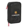 Dvigubo pieštuko dėklas F.C. Barcelona Black Juoda 12.5 x 19.5 x 4 cm 29 Dalys