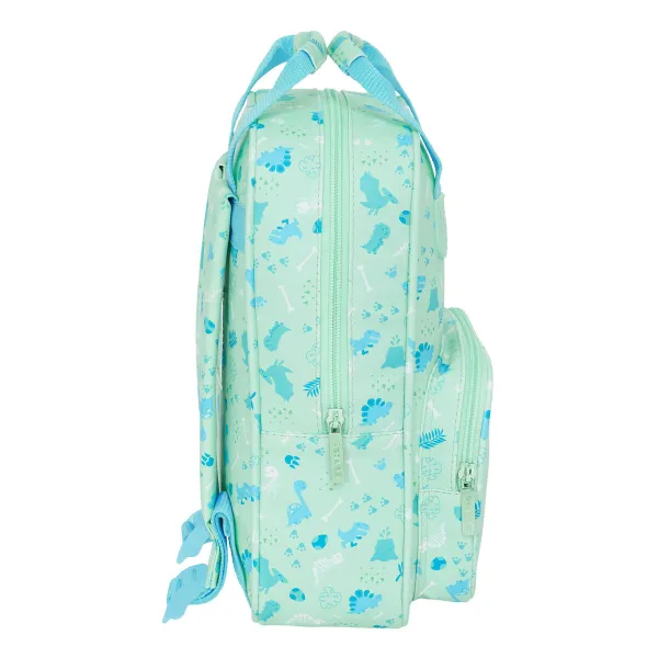Child bag Safta Dino Green 20 x 28 x 8 cm