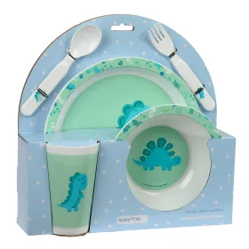 Children's dish set Safta Dino Polyester PVC