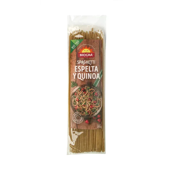 Biográ Spaguetti De Espelta Con Quinoa Biogra Bio