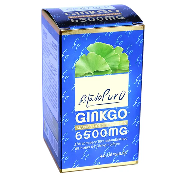 Tongil Estado Puro Ginkgo 6500 Mg 40 Capsulas