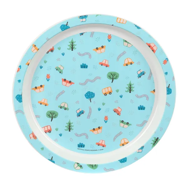 Children's dish set Safta Coches Polyester 26 x 26 x 9 cm
