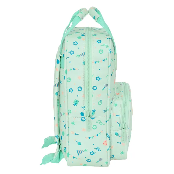 Child bag Safta Fiesta Green 20 x 28 x 8 cm