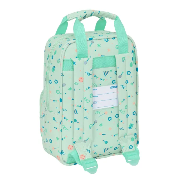 Детский рюкзак Safta Fiesta Зеленый 20 x 28 x 8 cm
