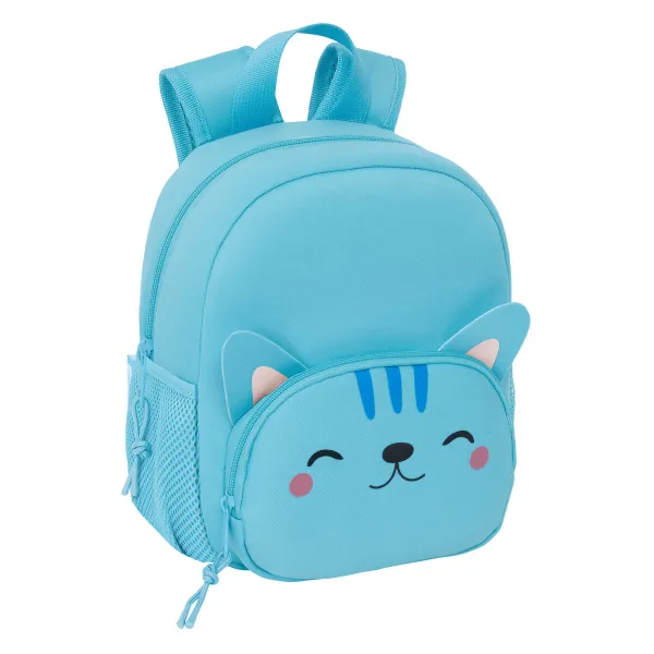 Детский рюкзак Safta Gato Светло Синий 20 x 25 x 9 cm