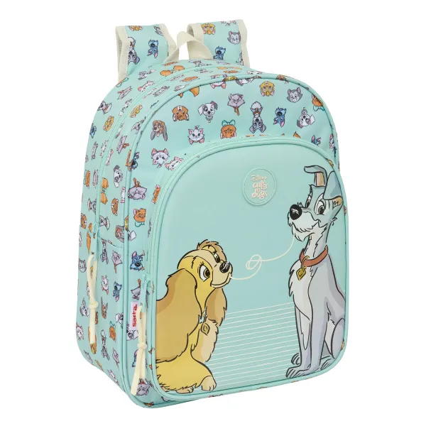 Skolas soma Disney Zils 26 x 34 x 11 cm