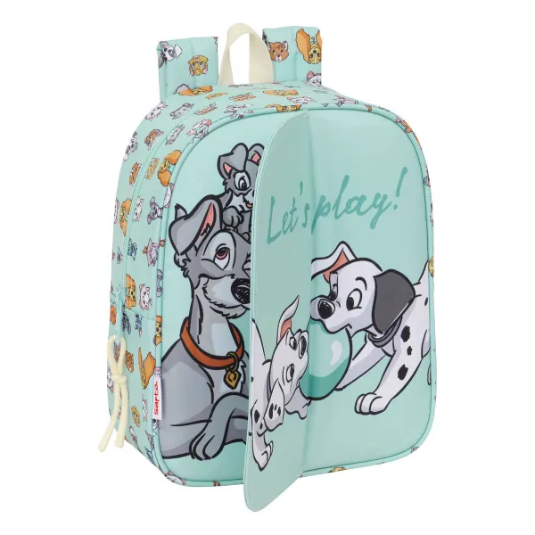 Skolas soma Disney Zils 22 x 27 x 10 cm