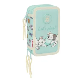 Koululaisen penaali lisätarvikkeilla Disney Sininen 12,5 x 19,5 x 5,5 cm 37 Kappaletta