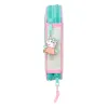 School Case with Accessories Peppa Pig Pretty flowers Yellow Mint 12.5 x 19.5 x 4 cm 29 Pieces