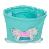 Сумка-рюкзак на веревках Peppa Pig Pretty flowers Жёлтый Мята 26 x 34 x 1 cm