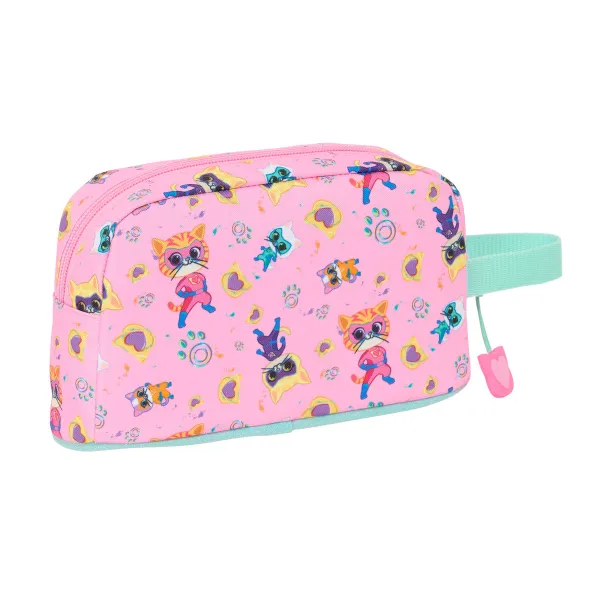 Pussukka SuperKitties Pinkki Turkoosi 21,5 x 12 x 6,5 cm