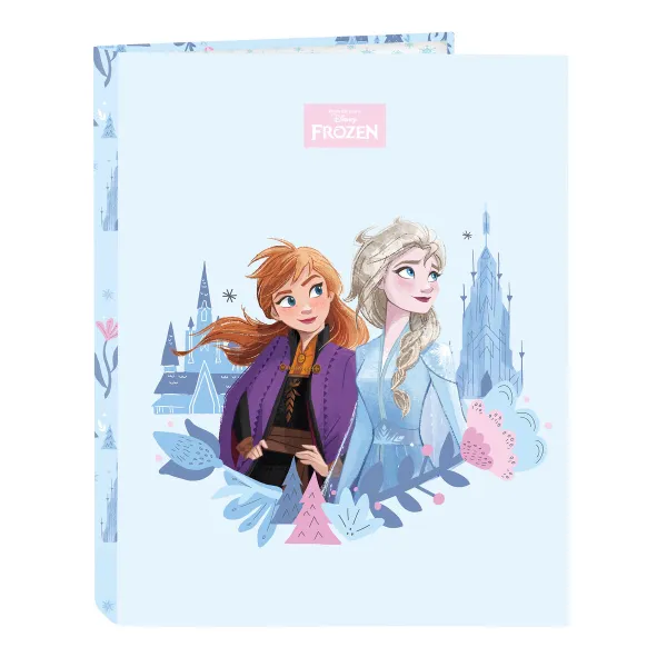 Rengaskansio Frozen Ice magic Sininen A4 26.5 x 33 x 4 cm