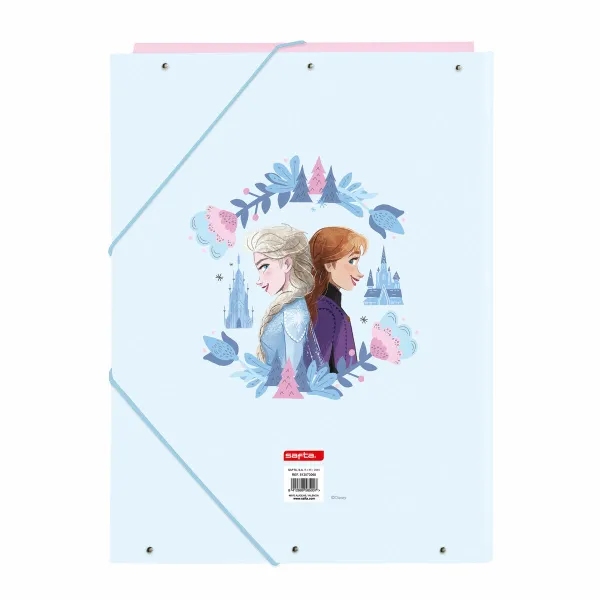 Ring binder Frozen Ice magic Blue A4 26 x 33.5 x 2.5 cm