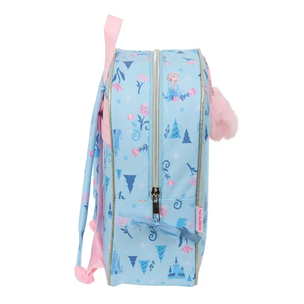 Mokyklinis krepšys Frozen Ice magic Šviesiai mėlyna 22 x 27 x 10 cm