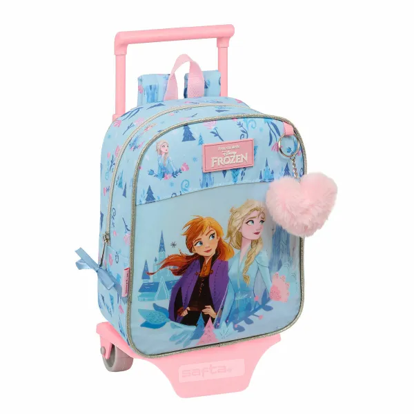 Школьный рюкзак с колесиками Frozen Ice magic Синий 22 x 27 x 10 cm