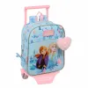 Школьный рюкзак с колесиками Frozen Ice magic Синий 22 x 27 x 10 cm