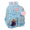 Mokyklinis krepšys Frozen Ice magic Šviesiai mėlyna 28 x 34 x 10 cm